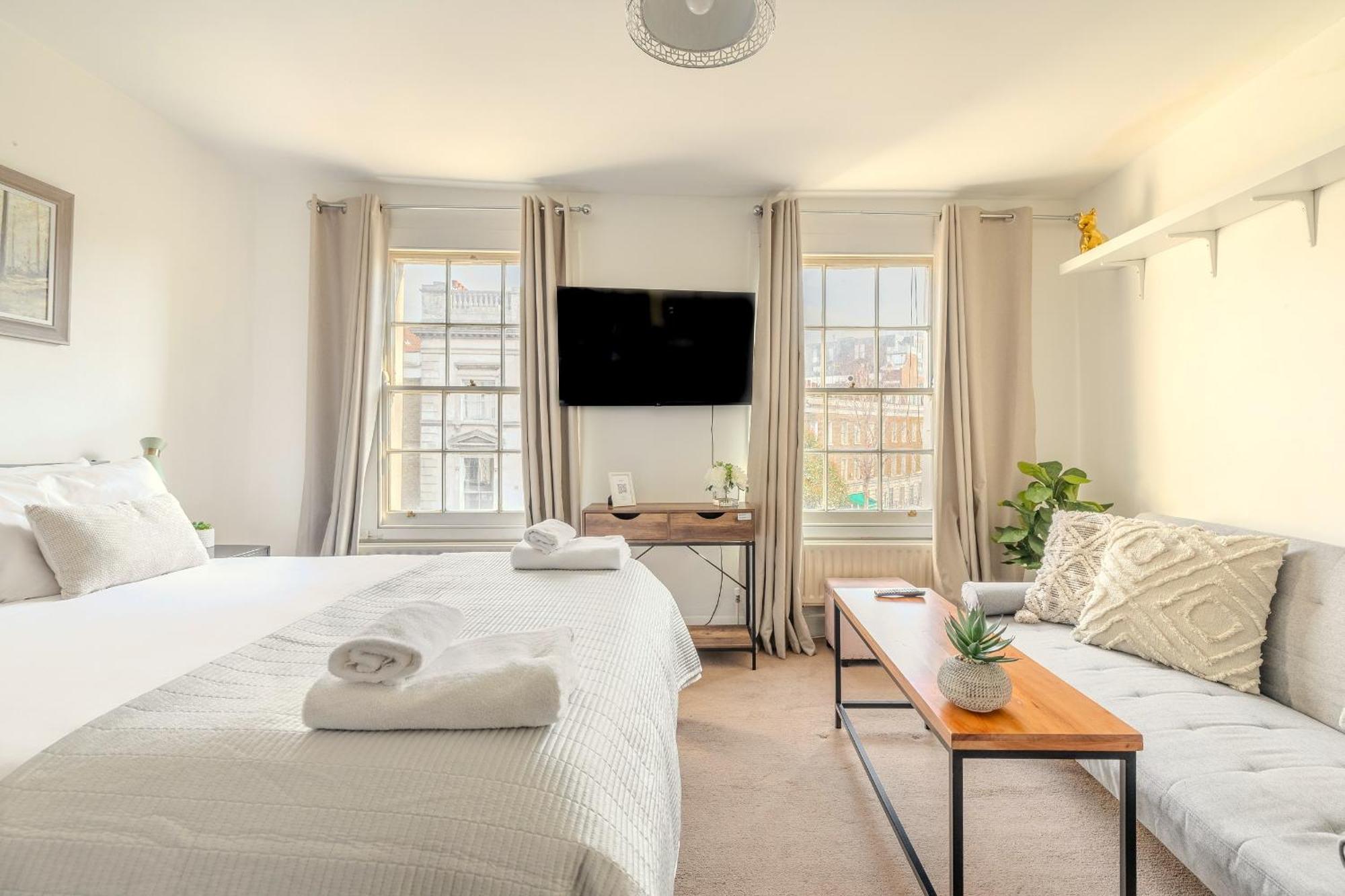 Апартаменты Kings Cross Pad Лондон Экстерьер фото